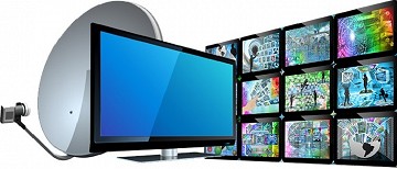 Televisión vía satélite